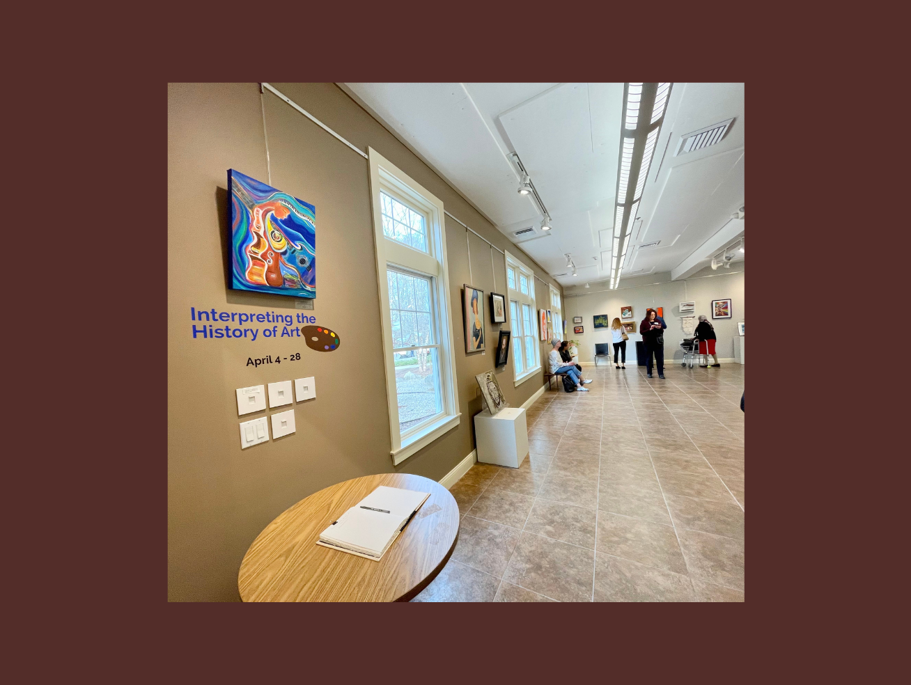 "In the Groove" at Falmouth Art Center