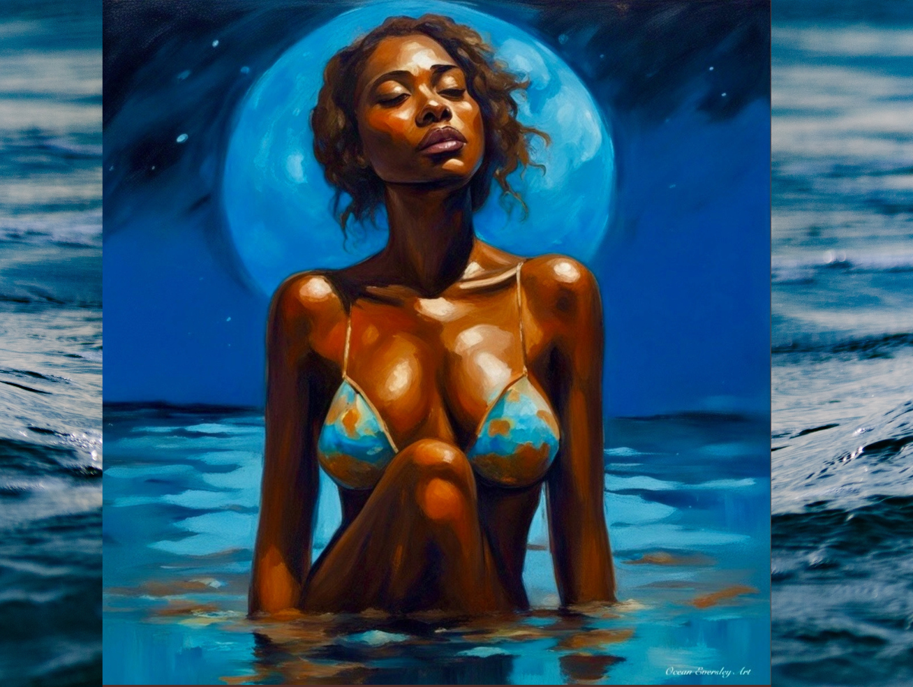 When the Moon Turns Blue: Meditation on a Sacred Wonder