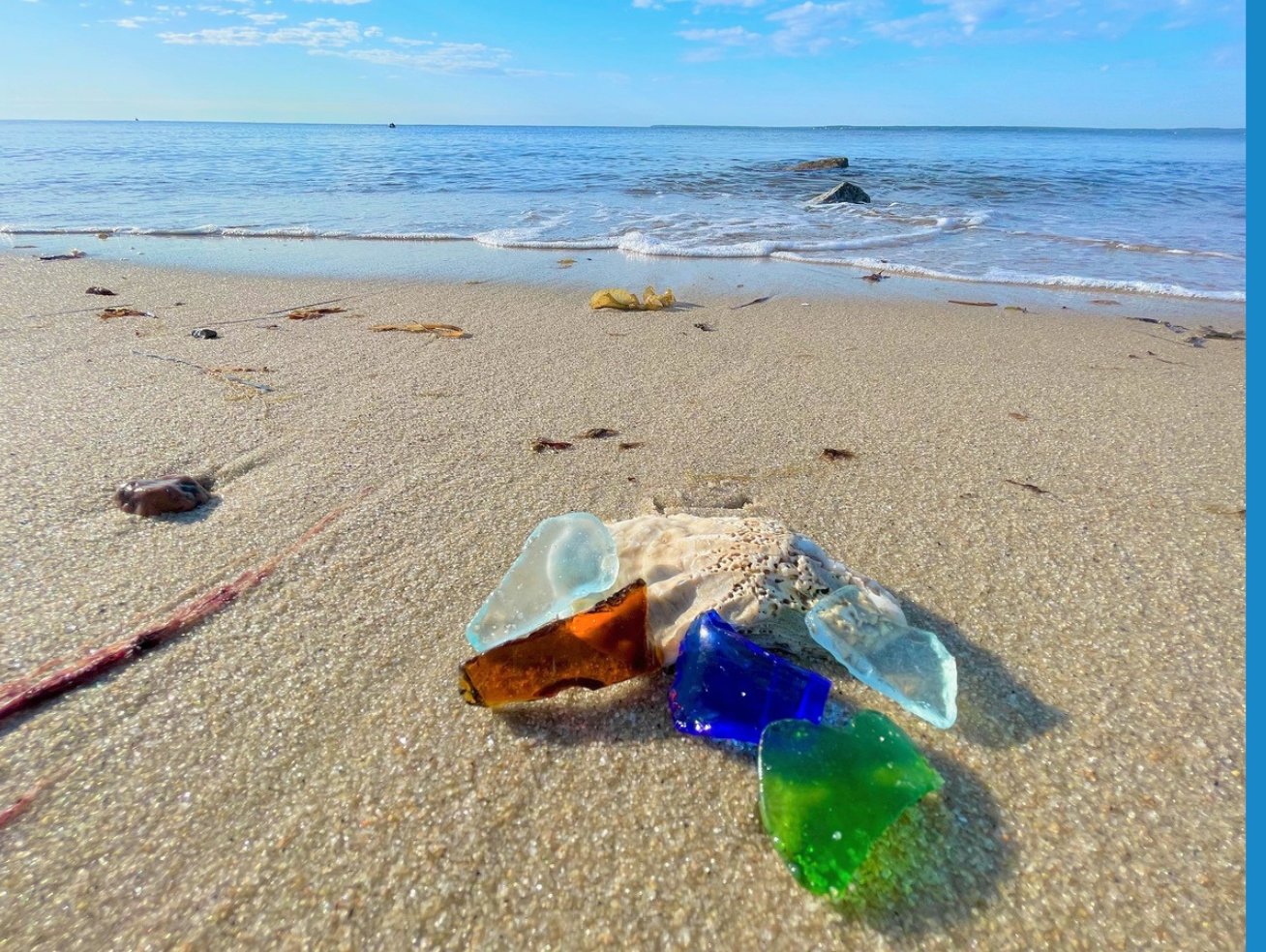 Sea Glass Reflections:Journey of Grace and Resilience