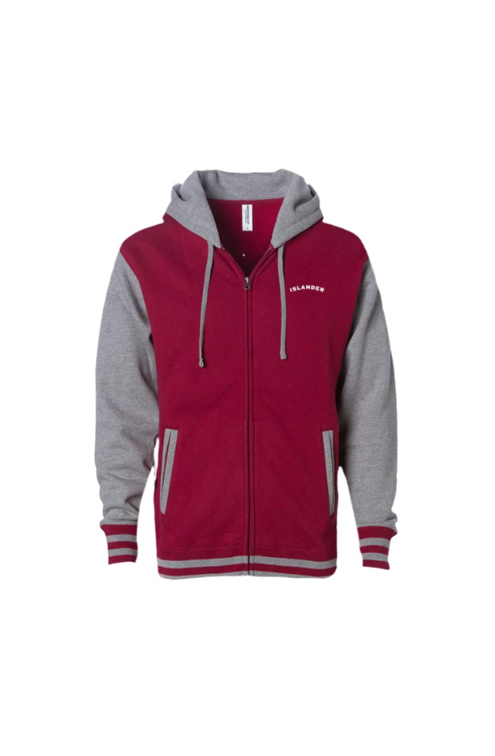 Islander UNISEX HEAVYWEIGHT VARSITY ZIP HOOD