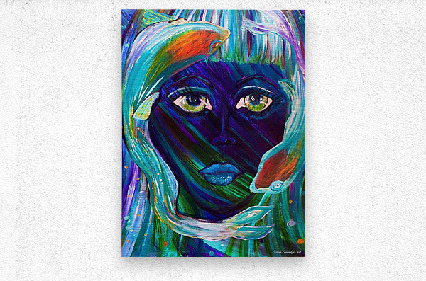 Brushed Metal Print