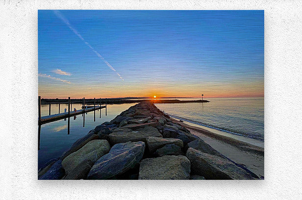 Brushed Metal Print