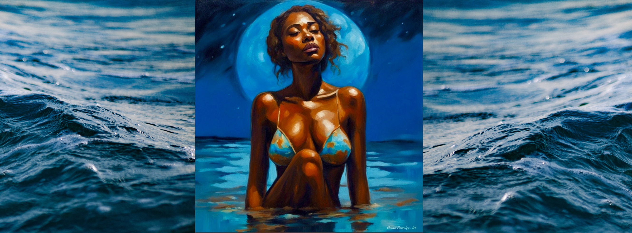 When the Moon Turns Blue: Meditation on a Sacred Wonder