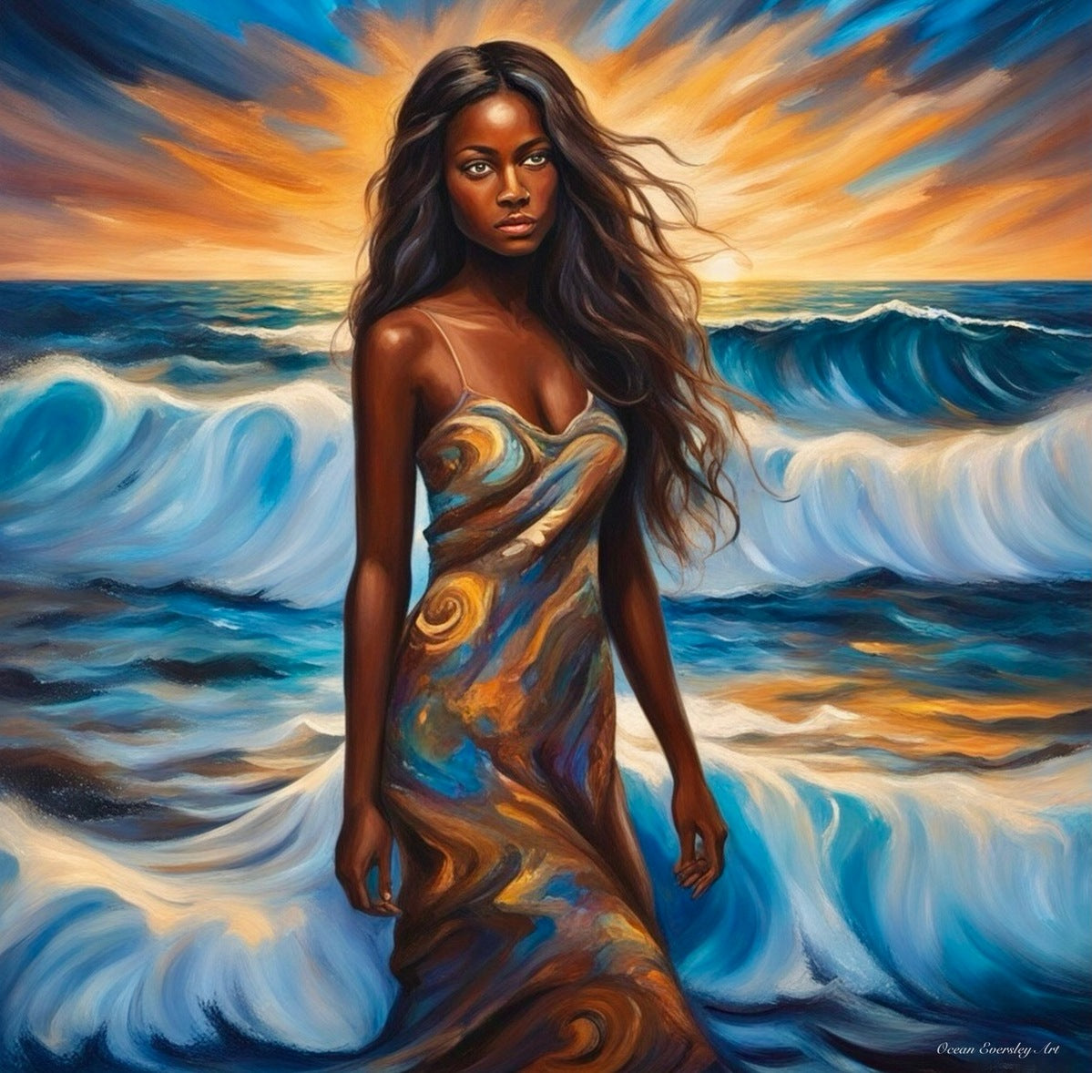 Giclee Poster Satin Photo Paper Print