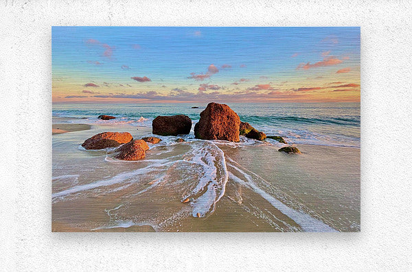 Brushed Metal Print