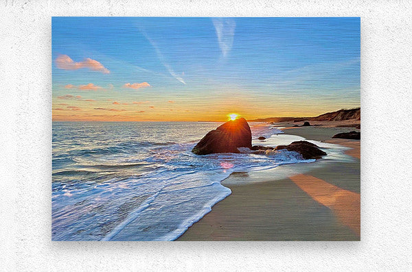 Brushed Metal Print