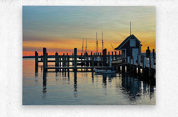 Brushed Metal Print