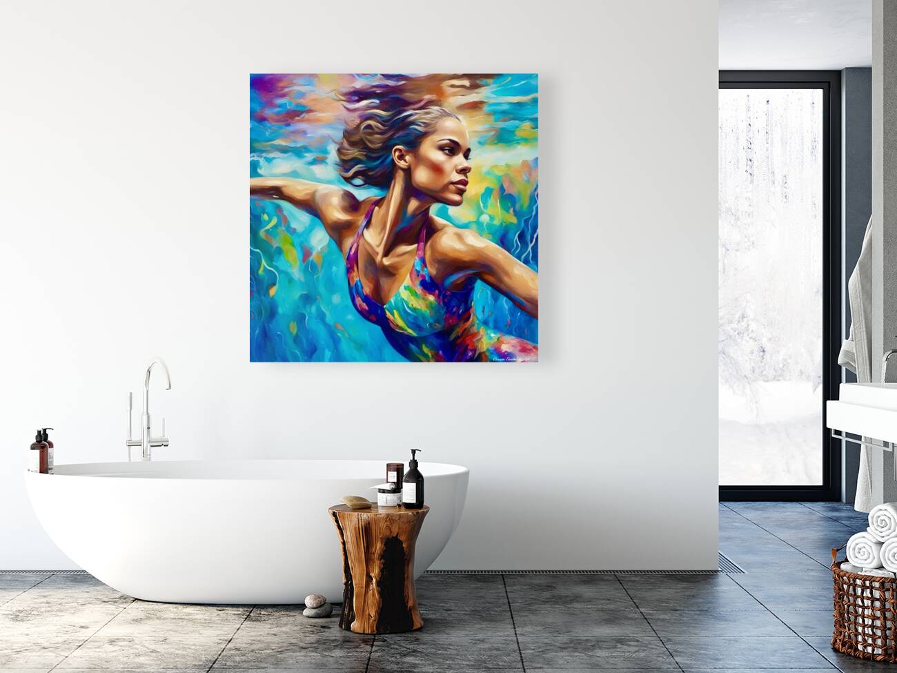 Giclée Stretched Canvas Print