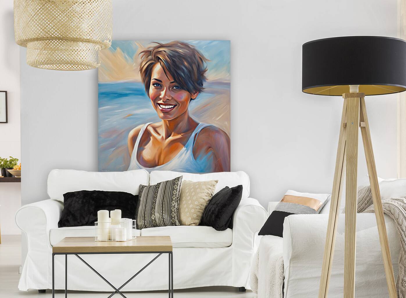 Giclée Stretched Canvas Print